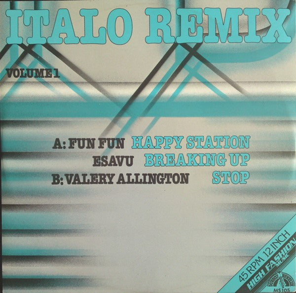 Various - Italo Remix (Volume 1) (12" Tweedehands)