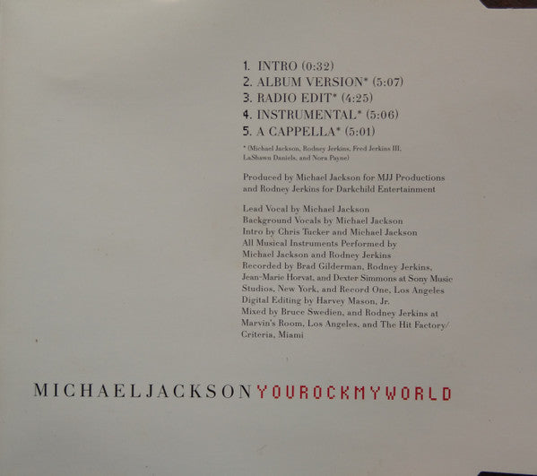 Michael Jackson - You Rock My World (CD Tweedehands)