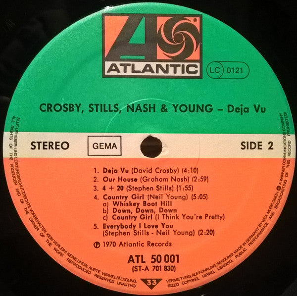 Crosby, Stills, Nash & Young - Déjà Vu (LP Tweedehands)