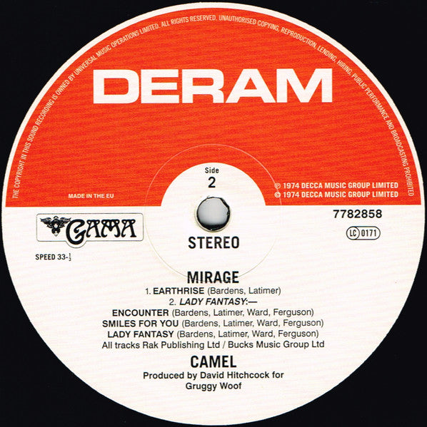 Camel - Mirage ( LP)