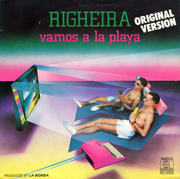 Righeira - Vamos A La Playa (7-inch Tweedehands)