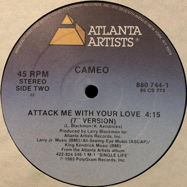 Cameo - Attack Me With Your Love (12" Tweedehands)