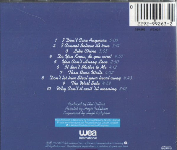 Phil Collins - Hello, I Must Be Going! (CD Tweedehands)