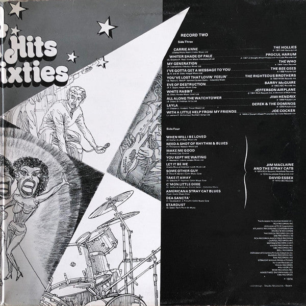 Various - 44 Golden Hits Of The Sixties (LP Tweedehands)