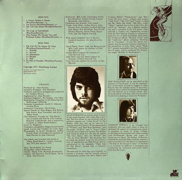 Alan Parsons Project, The - Tales Of Mystery And Imagination (LP Tweedehands) - Discords.nl