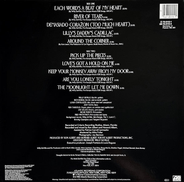 Mink DeVille - Where Angels Fear To Tread (LP Tweedehands)