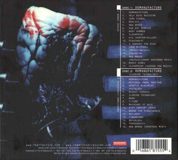 Fear Factory - Demanufacture (CD)