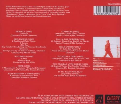 Various - Music from the Films of Alfred Hitchcock (CD)