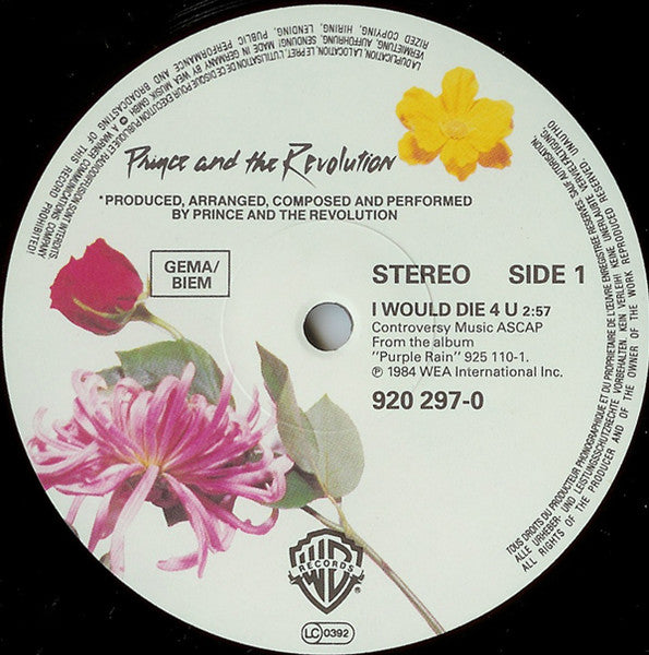 Prince And The Revolution - I Would Die 4 U (12" Tweedehands) - Discords.nl