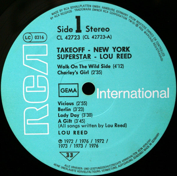 Lou Reed - New York Superstar (LP Tweedehands) - Discords.nl