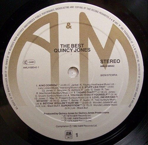 Quincy Jones - The Best (LP Tweedehands)