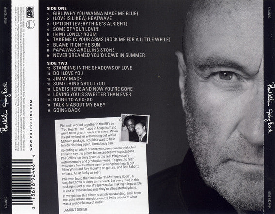 Phil Collins - Going Back (CD Tweedehands)