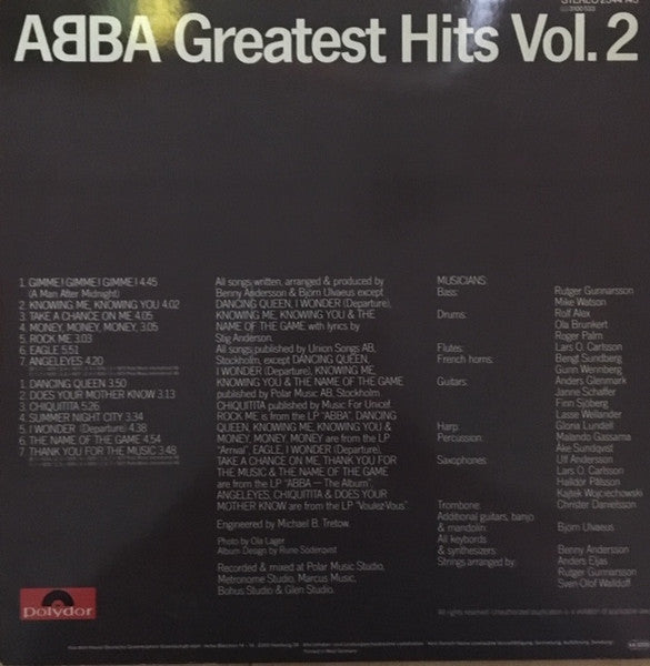 ABBA - Greatest Hits Vol. 2 (LP Tweedehands)