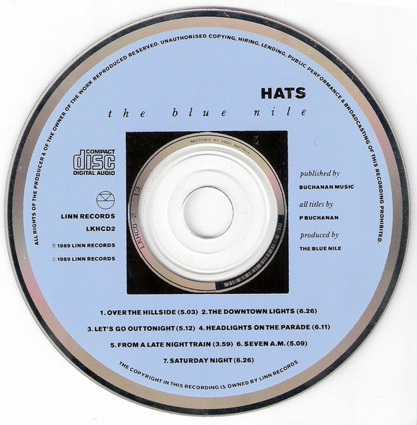 Blue Nile, The - Hats (CD Tweedehands)
