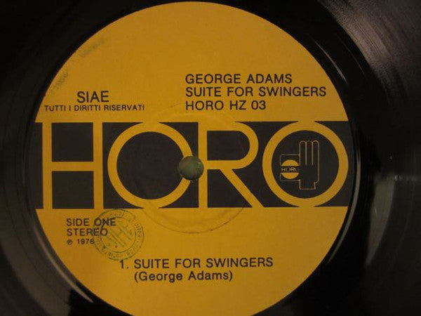 George Adams - Suite For Swingers (LP Tweedehands) - Discords.nl