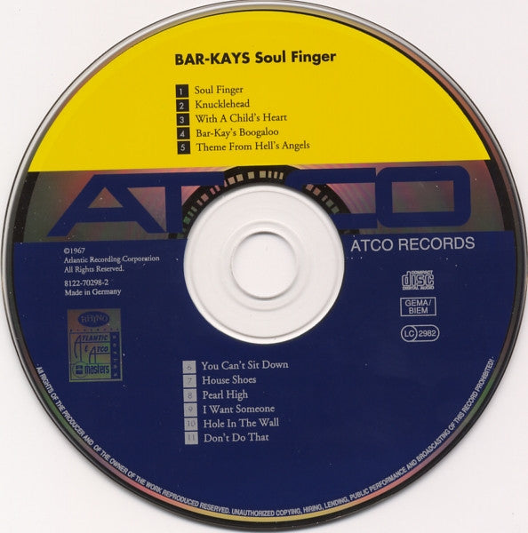 Bar-Kays - Soul Finger (CD)