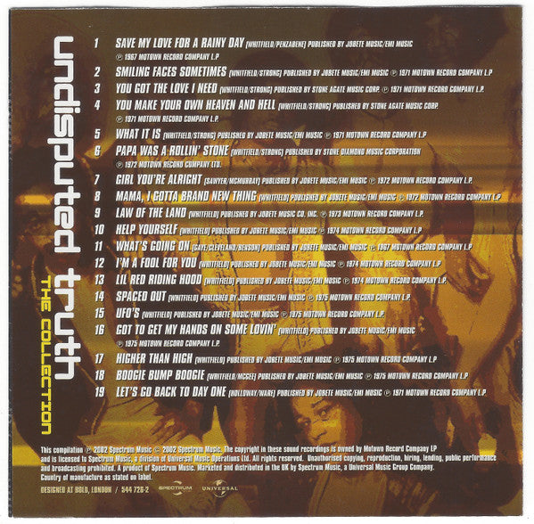 Undisputed Truth, The - The Collection (CD)