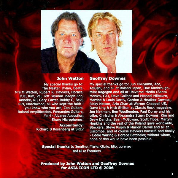 Wetton/Downes - Icon II: Rubicon (CD)