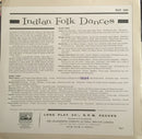 Various - Indian Folk Dances (LP Tweedehands)