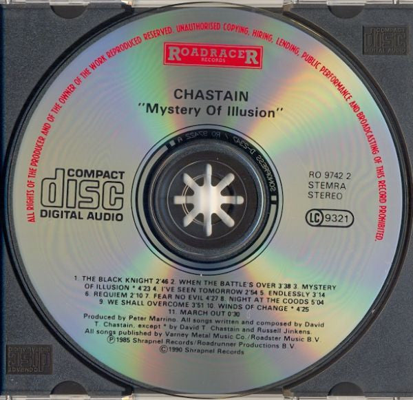 Chastain - Mystery Of Illusion (CD Tweedehands)