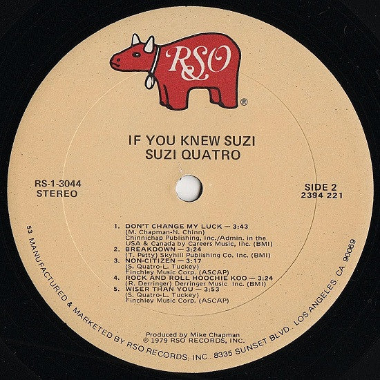 Suzi Quatro - If You Knew Suzi... (LP Tweedehands)