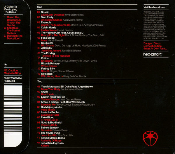 Various - Destroy The Disco (CD Tweedehands)