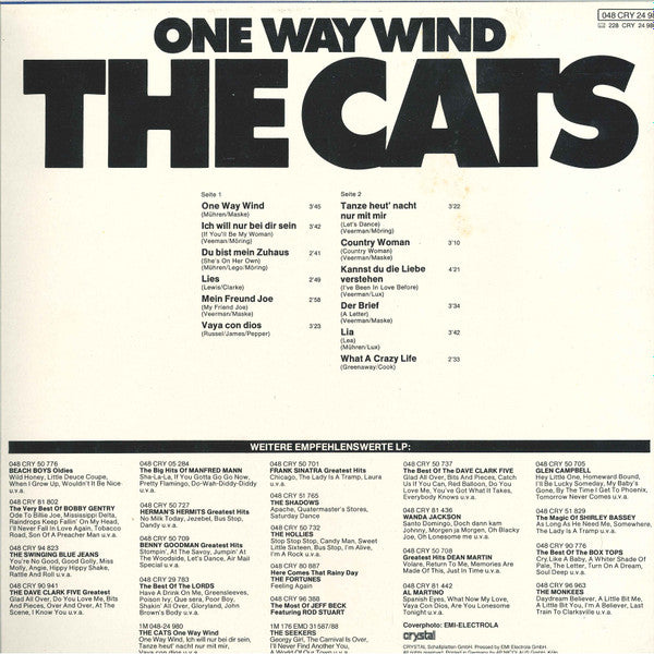 Cats, The - One Way Wind (LP Tweedehands)