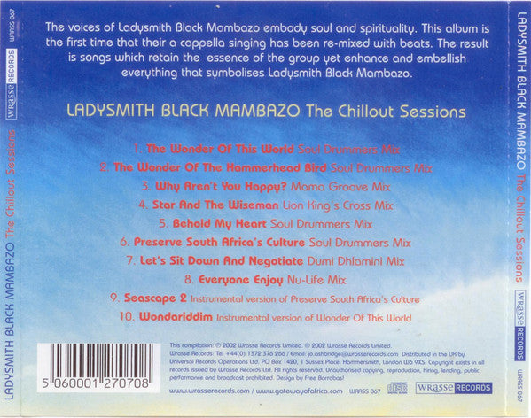 Ladysmith Black Mambazo - The Chillout Sessions (CD)