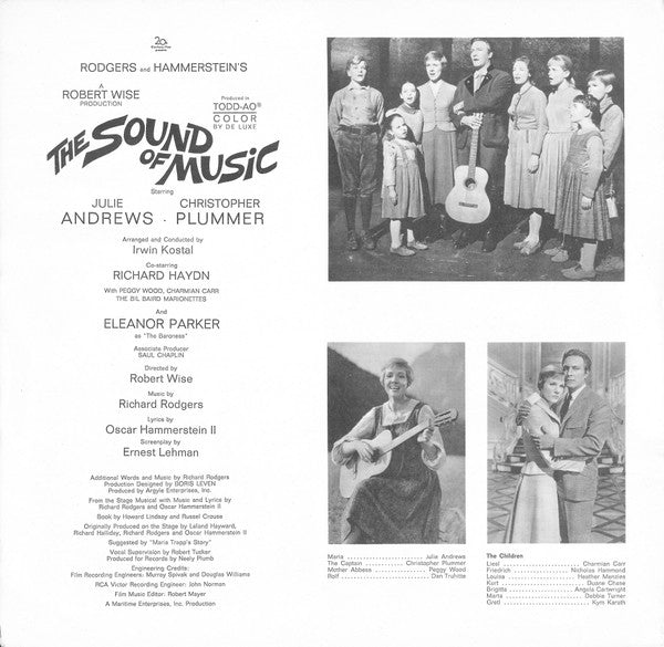 Various - The Sound Of Music (An Original Soundtrack Recording) (LP Tweedehands) - Discords.nl