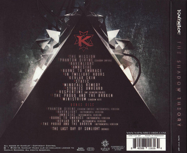 Kamelot - The Shadow Theory (CD)