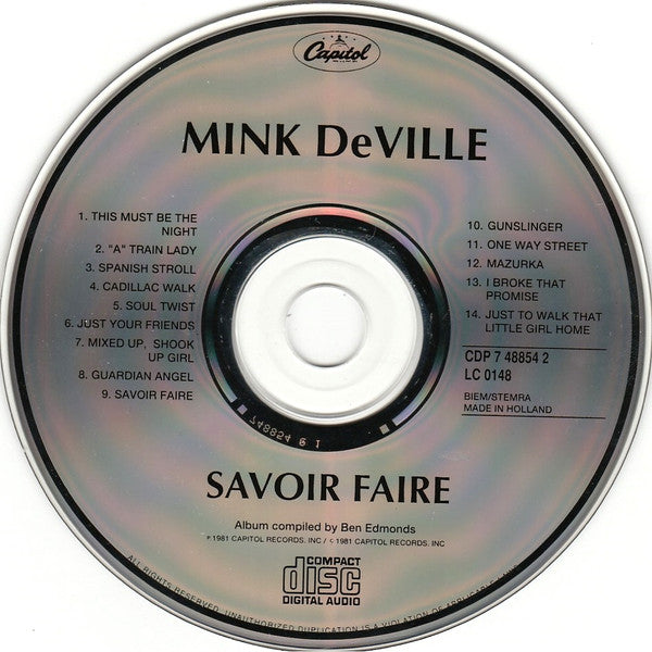 Mink DeVille - Savoir Faire (CD Tweedehands)