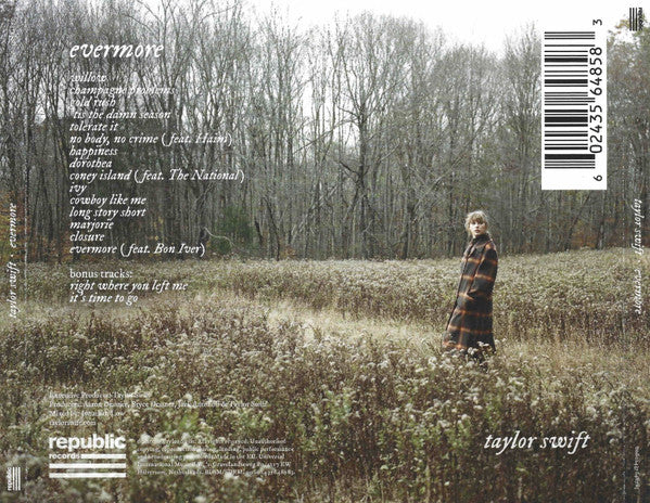 Taylor Swift - Evermore (CD) - Discords.nl
