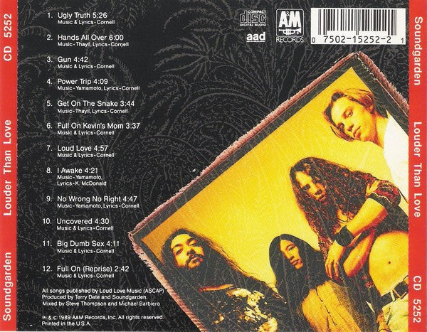 Soundgarden - Louder Than Love (CD Tweedehands)