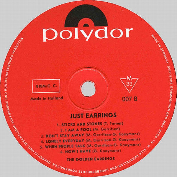 Golden Earring - Just Ear-rings (LP Tweedehands)