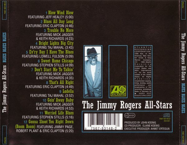 Jimmy Rogers All-Stars, The - Blues Blues Blues (CD)