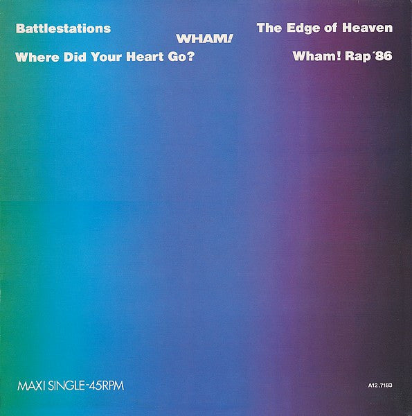 Wham! - The Edge Of Heaven (LP Tweedehands)