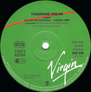 Tangerine Dream - Logos - Live At The Dominion London 1982 (LP Tweedehands)