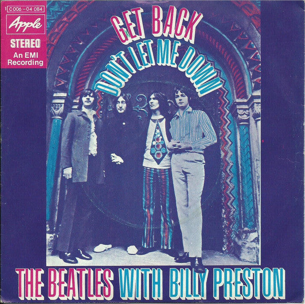 Beatles, The With Billy Preston - Get Back / Don't Let Me Down (7-inch Tweedehands)