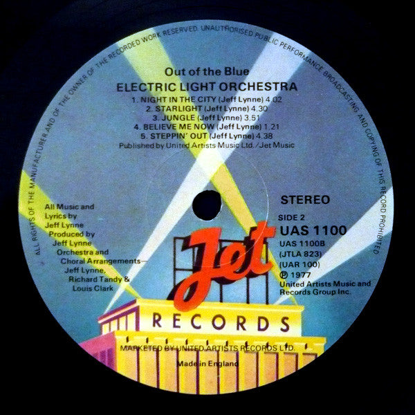 Electric Light Orchestra - Out Of The Blue (LP Tweedehands)