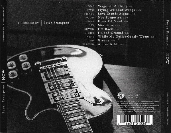 Peter Frampton - Now (CD) - Discords.nl