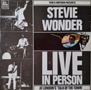 Stevie Wonder - Live In Person, At London's 'The Talk Of The Town' (LP Tweedehands)