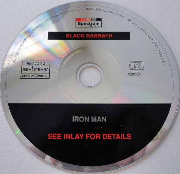 Black Sabbath - Iron Man (CD Tweedehands)