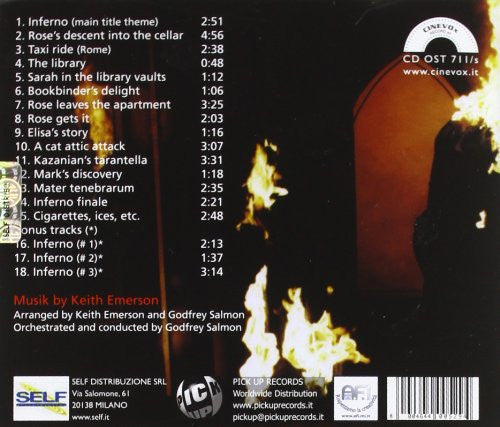 Keith Emerson - Inferno (CD Tweedehands)