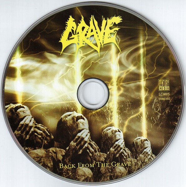 Grave (2) - Back From The Grave (CD)