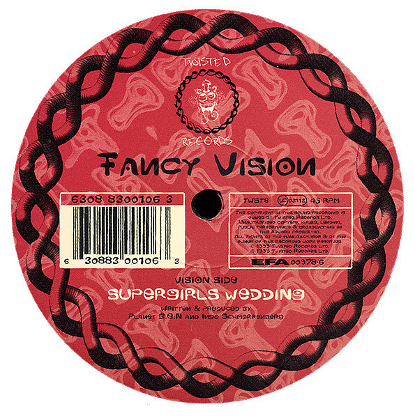 Fancy Vision - Plug Out / Supergirls Wedding (12" Tweedehands)