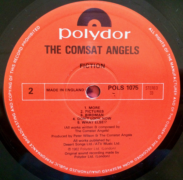 Comsat Angels, The - Fiction (LP Tweedehands)