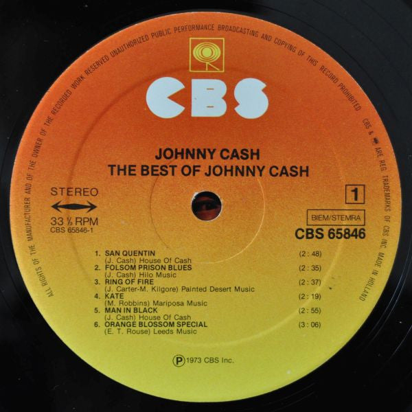Johnny Cash - The Best Of Johnny Cash (LP Tweedehands)