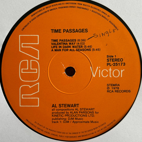 Al Stewart - Time Passages (LP Tweedehands)