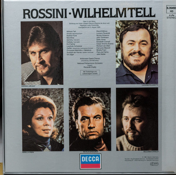 Gioacchino Rossini - Wilhelm Tell (LP Tweedehands)