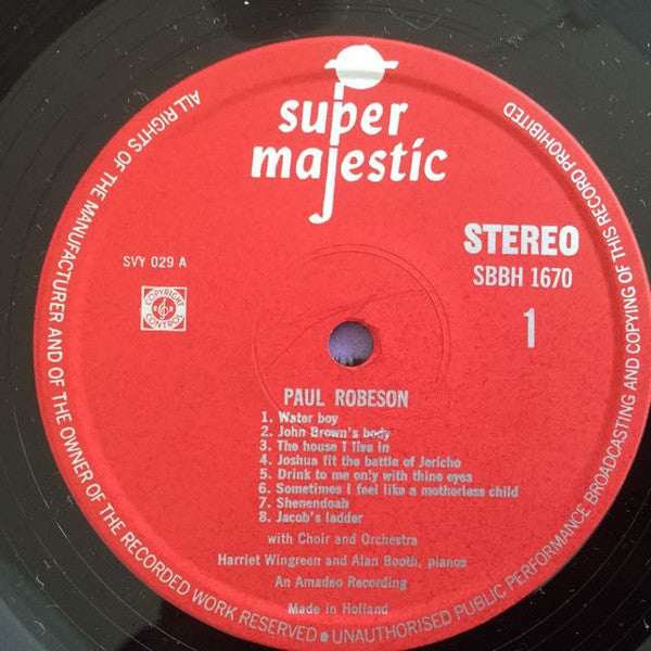 Paul Robeson - Paul Robeson (LP Tweedehands) - Discords.nl
